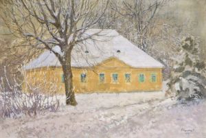 La Maison Jaune by Victor Olgyai