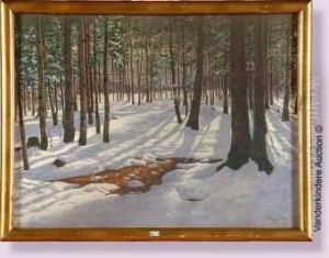 Foret Enneigee by Victor Olgyai