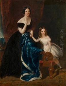 Portrait Of A Lady And Her Daughter Portrait Of A Lady And Her Daughter