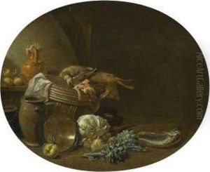 A Kitchen Still Life Of A Hare A Kitchen Still Life Of A Hare