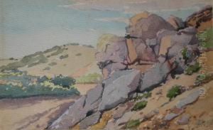 Paesaggio by Eugenio Olivari