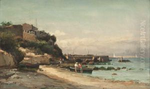 Pecheurs Aux Environs De Marseille