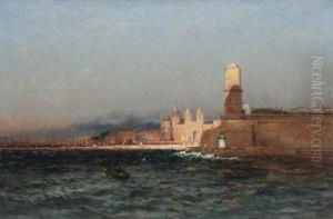 L'entree Du Port De Marseille by Jean-Baptiste Olive