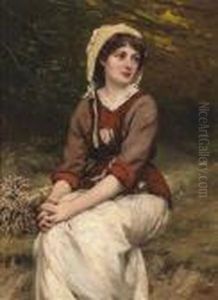 Resting At The Harvest by William Oliver