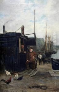 Fishermen On The Quayside