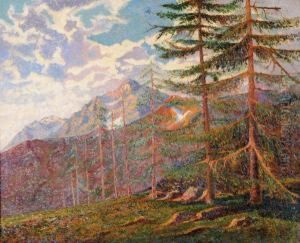 Paesaggio Di Montagna by Matteo Olivero