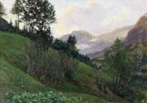 "ottobre Ad Acceglio" 1920 by Matteo Olivero