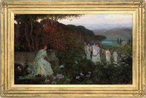 Hera And Her Attendants