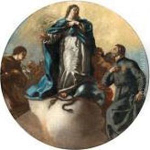 Immacolata Concezione Con Sant'antonio Da Padova E San Camillo De Lellis