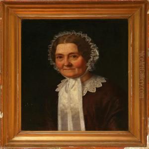 Portrait Of A Woman by Henrik Olrik