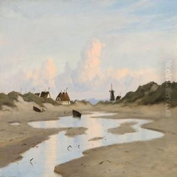 Danish Landscape Near The Coast - view 1