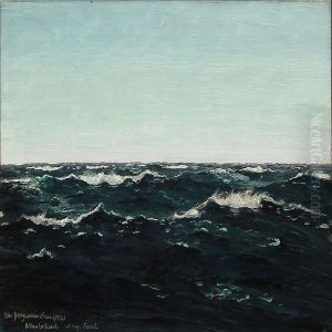 Atlanterhavet Ved Kap Farvel by Christian Benjamin Olsen