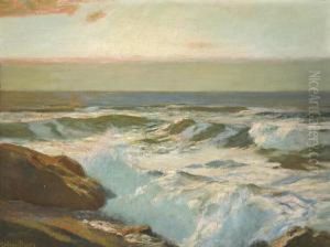 Breaking Waves by Julius Olsson