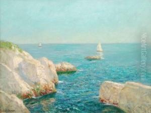 Rocks, 
Antibes by Julius Olsson