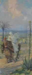 Fuga In Egitto by Filippo Omegna