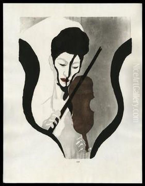 Violin Player - view 1