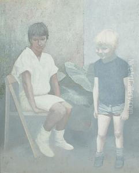 Study Of Two Children. - view 1