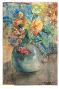 Poppies In A Vase by Menso Kamerlingh Onnes