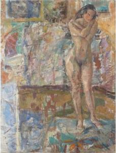 Modell I Hoyer Heller (model In Heels) by Soren Onsager