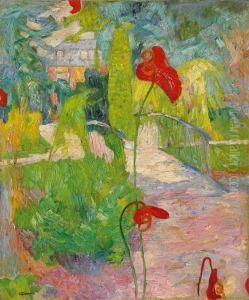 Parklandschaft Mit Anthurien by Walter Ophey