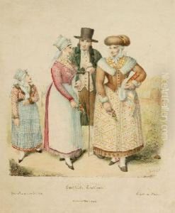 "sachsische Landleute" by George Emmanuel Opitz