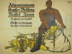 Aluminium Kupfer Messing Nickel Zinn Ist Genug Im Lande! Gebt Es Heraus - Das Heer Braucht Es!
