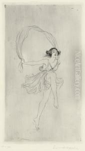 Pawlowa Als Bacchantin by Ernst Oppler