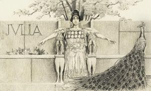 Scenes From The 'last Days Of Pompeii' By Lord Lytton by Manuel Orazi