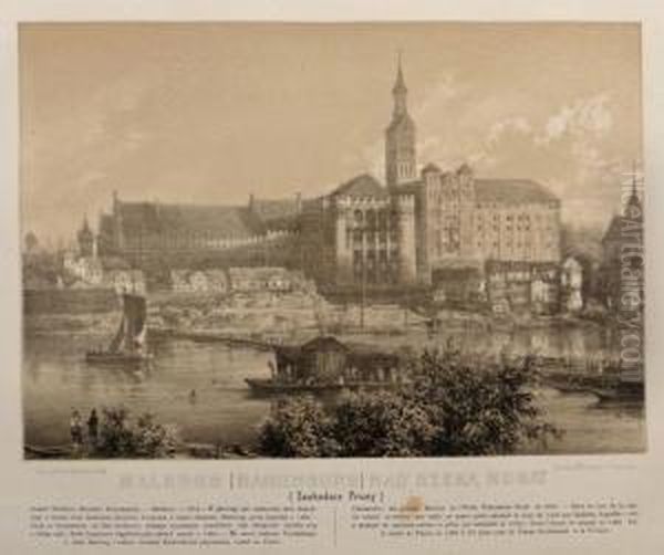 Malborg Nad Rzeka Nogat. Zachodnie Prusy - view 1