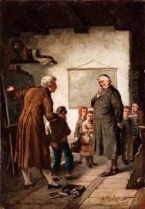 Il Maestro Di Scuola by Orfeo Orfei