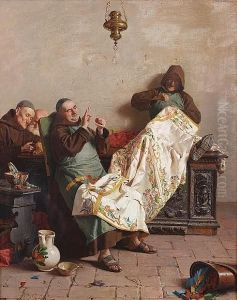 The Altar Cloth by Orfeo Orfei