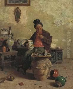 The Afternoon Tipple by Orfeo Orfei