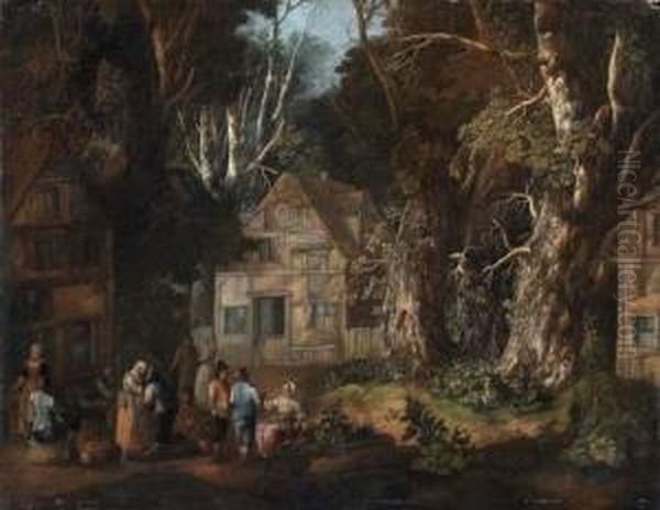 Hussle And Bussle In The Village - view 1