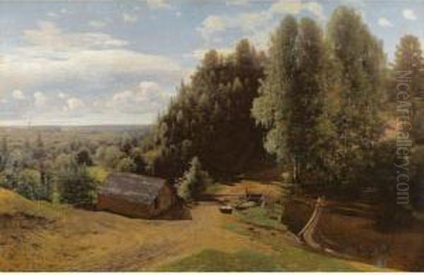 Mill In The Forest Clearing - view 1