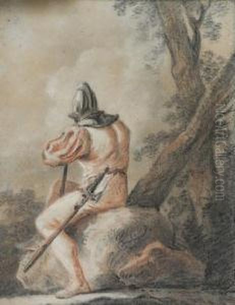 Siedzacy Zolnierz - view 1