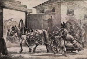 Iswostchik U Anbara by Alexander Ossipovitch Orlovsky