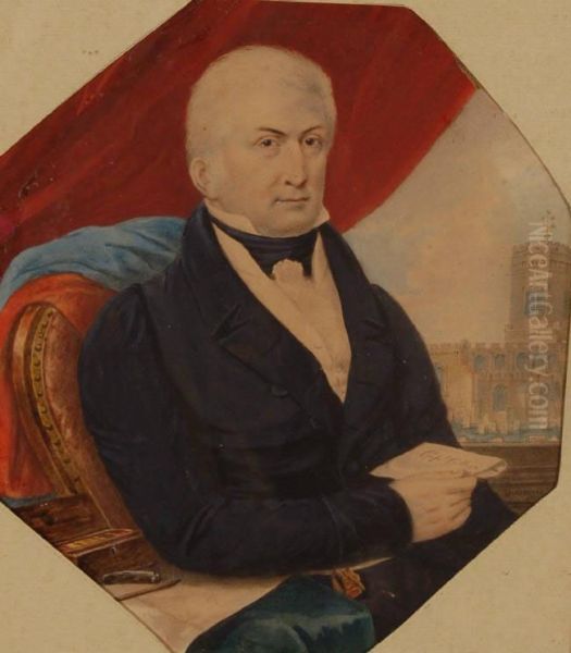 Half Length Portrait Of Capt. Collier - view 1