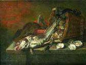 Nature Morte Aux Poissons by Willem Ormea