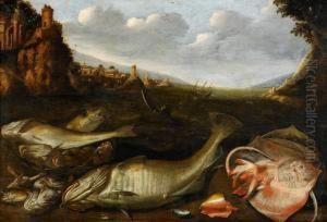 Fiskarfange by Willem Ormea