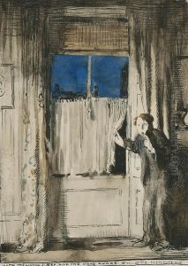 When The Living Sleep And The Dead Awake by Sir William Newenham Montague Orpen