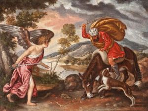 La Burra De Balaam by Pedro De Orrente