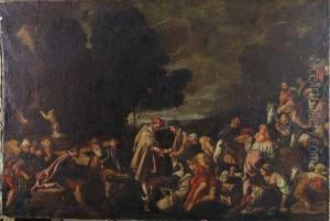"escena Biblica" by Pedro De Orrente