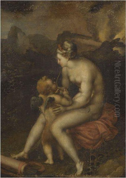 A Landscape With Venus And Cupid - view 1