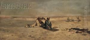 Prayer In The Desert by Giustinia Orsini