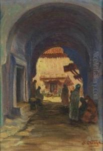 Ruelle En Afrique Du Nord by Jose Benito Ortega