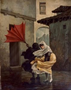 Le Coup De Vent by Francisco Javier Ortego Y Vereda