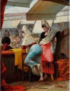 Elegantes A La Corrida by Francisco Javier Ortego Y Vereda