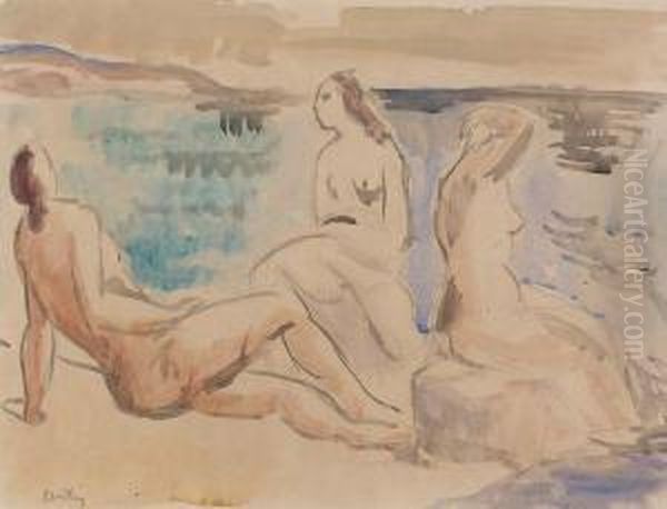 Les Baigneuses - view 1