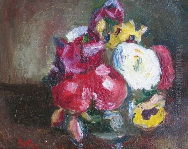 Bouquet De Fleurs Dans Un Vase - view 1