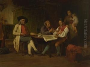 Schwieriger Handel. by Friedrich Ortlieb
